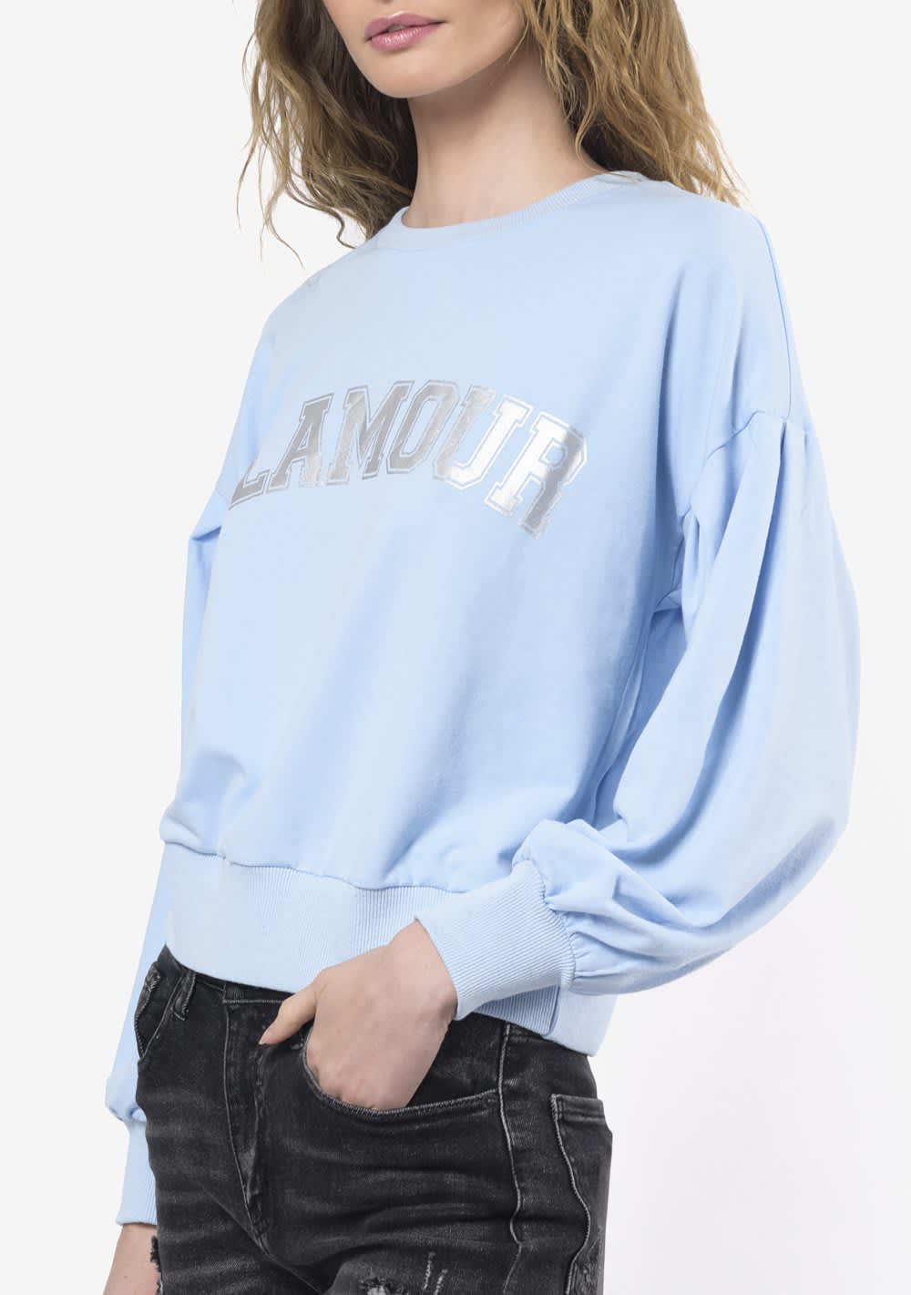 Blue Glamour Sweatshirt [2384]