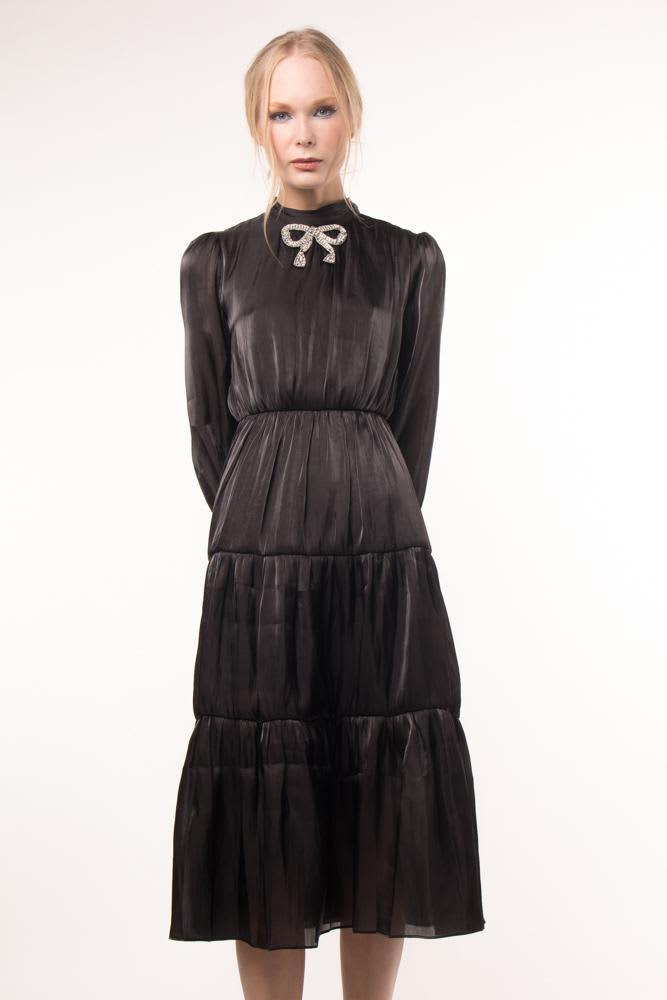 Winona Dress Rosa - Negro [1879]
