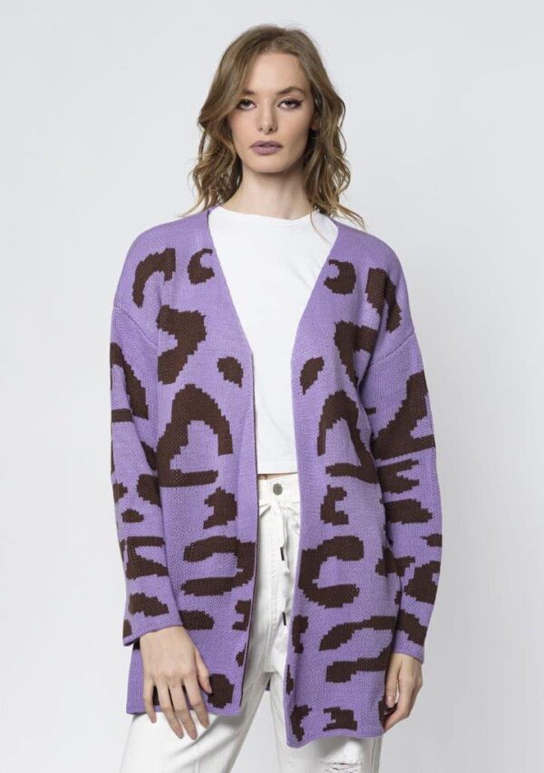 Sweater Leopard Purple [2569]