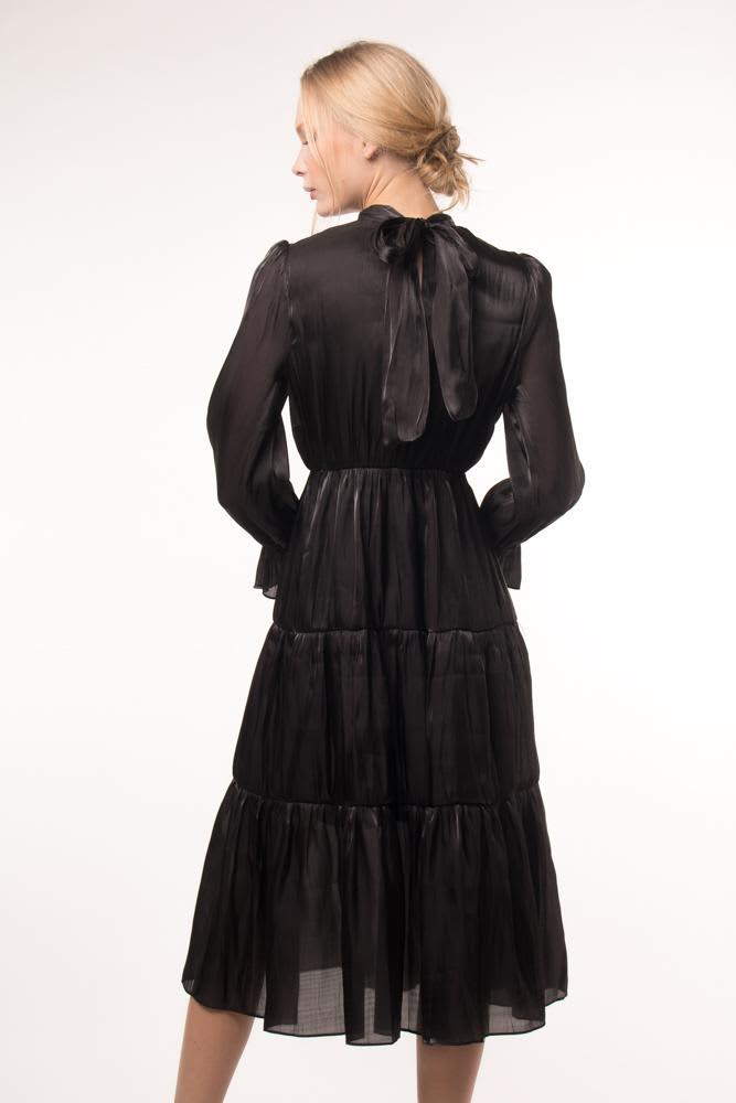 Winona Dress Rosa - Negro [1879]