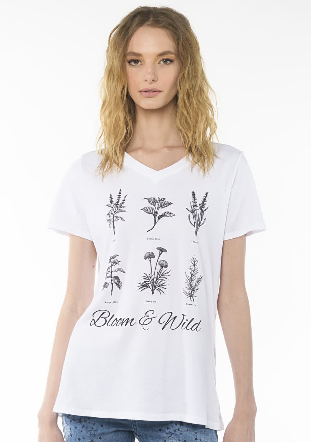 Bloom Tshirt. Talla L [2103]