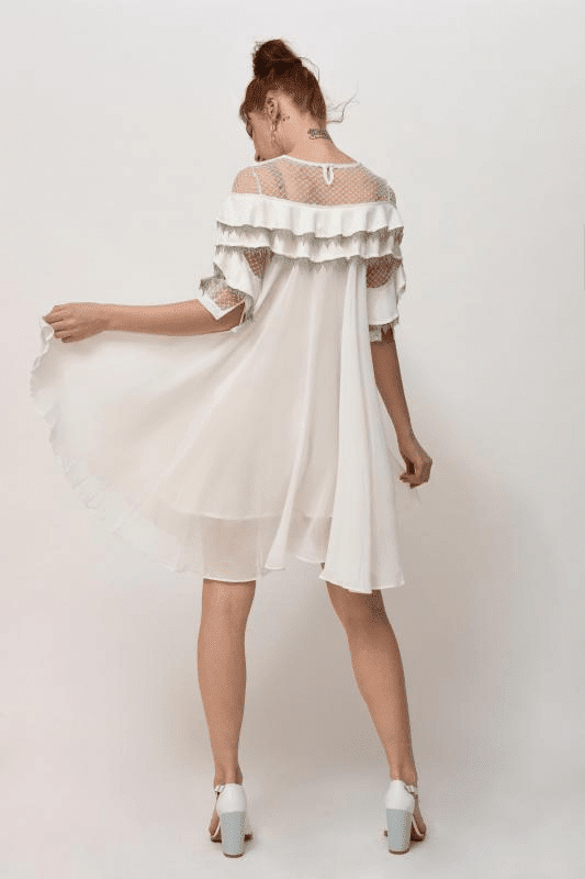The White Vaporous Dress [1037]